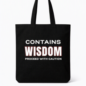 Contains Wisdom Tote Bag